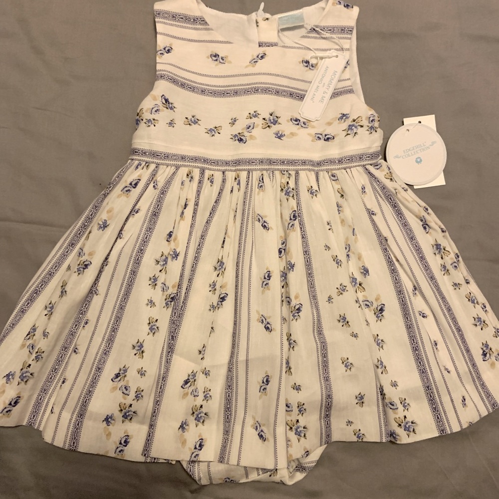 Edgehill Collection. Mommy and Me dress. Size 18m